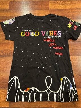 Fresh Laundry Travis Scott Good Vibes Astro World Shirt Short Sleeve T-shirt S